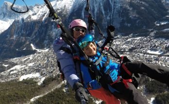 vol en parapente Chamonix