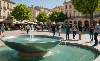 Développer des fontaines urbaines à Montpellier : une approche durable pour l'eau