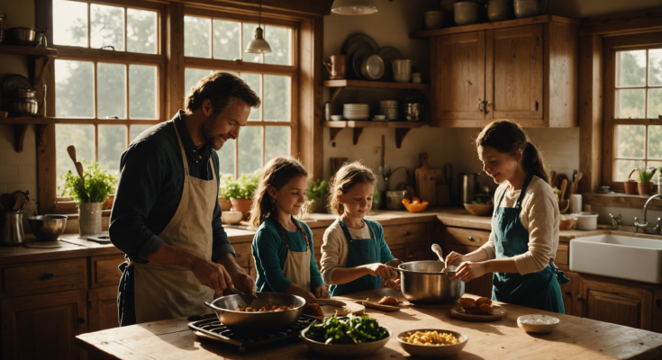 Comment la cuisine influence-t-elle les relations familiales ?