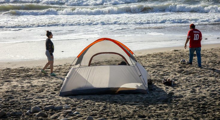 Camping bord de mer