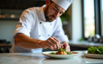 Les techniques de dressage utilisées par les chefs pour sublimer un plat simple