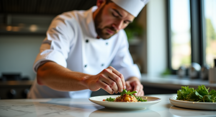 Les techniques de dressage utilisées par les chefs pour sublimer un plat simple